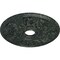 Ekena Millwork Acanthus Twist Medallion (Canopies up to 8 3/8"), 23 5/8"OD x 4 5/8"ID x 1 7/8"P, Painted Turtle CM23ACPTC - alternate 4